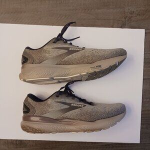 Brooks Men's Athletic Shoes - Taupe and Black